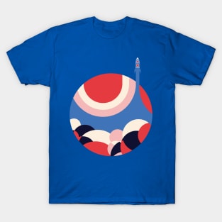 moon rocket T-Shirt